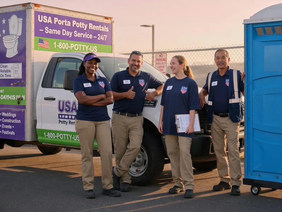 Porta Potty Rental company in Shell Lake, WI